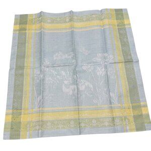 Williams-Sonoma Floral Cotton Table Napkin 20"x20" Spring Colors New Without Tag